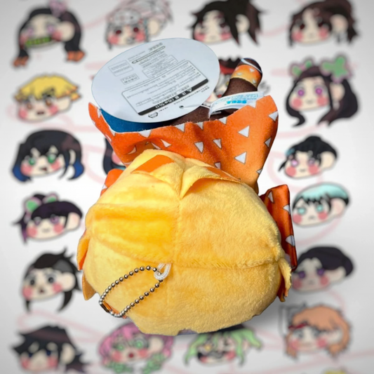 Nesoberi Crying Zenitsu Agatsuma Kimetsu No Yaiba Decorative Keychain
