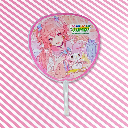 Abanico de Mano Limitado Momoi Airi Sanrio x Project Sekai Colorful Stage! ft. Hatsune Miku
