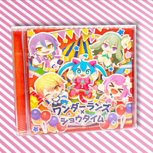 Wonderlands x Showtime - Le monde n'est pas encore fini / pommes de terre Single CD Project Sekai Colorful Stage ! pi. Hatsune Miku