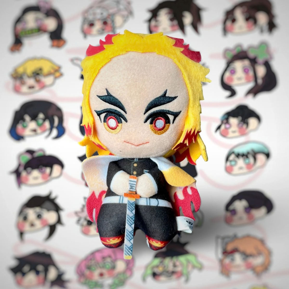 Decorative Keychain Kyojuro Rengoku Kimetsu No Yaiba Vol 2