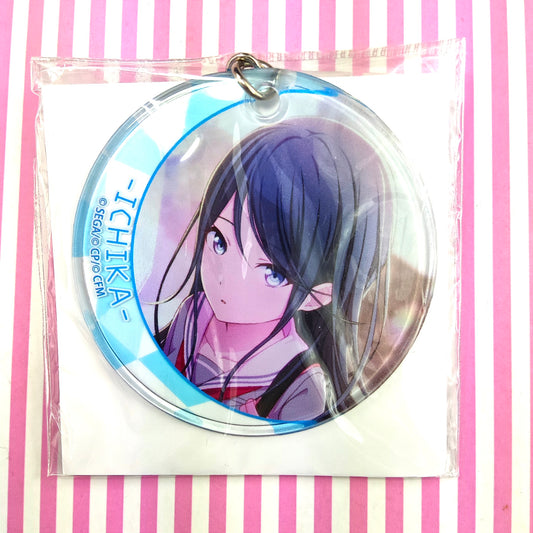 Hoshino Ichika Project Sekai Colorful Stage Round Acrylic Keychain! ft. Hatsune Miku