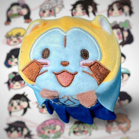 Porte-clés décoratif rond Kimetsu No Yaiba Mitsuri Kanroji