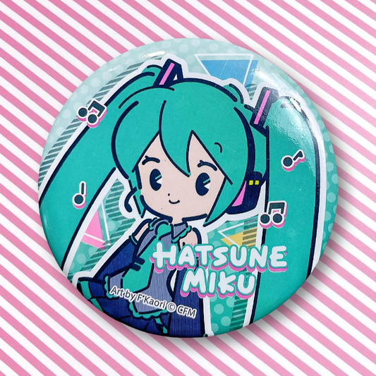 Badge Toon Miku - Vocaloid Hatsune Miku