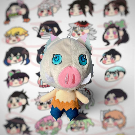 Decorative Keychain With Hook Inosuke Hashibira Kimetsu No Yaiba