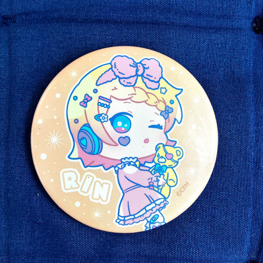 Chapa Vocaloid Kagamine Rin Badge Hatsune Miku