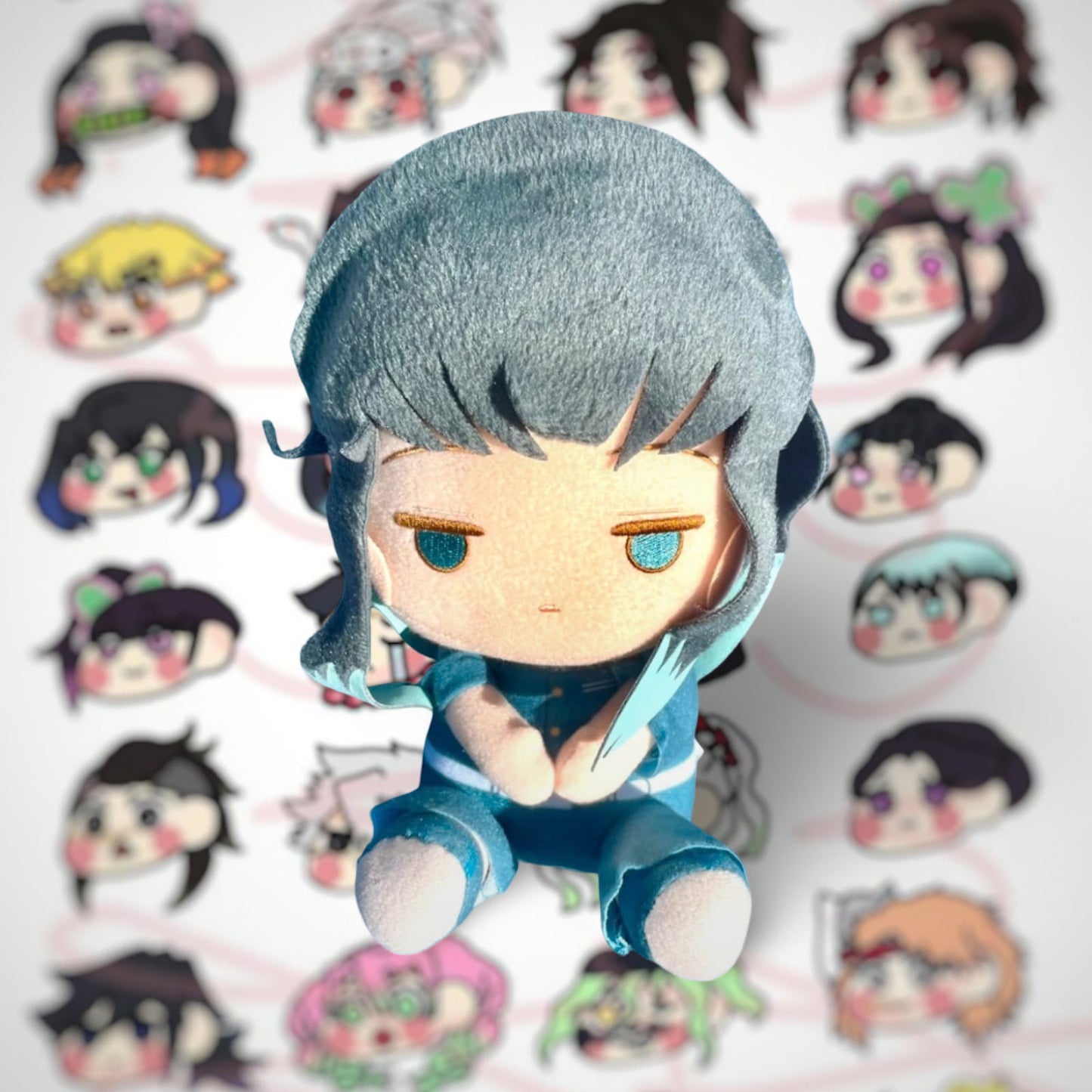 Peluche Grande Muichiro Tokito Kimetsu No Yaiba Demon Slayer Guardianes de la noche