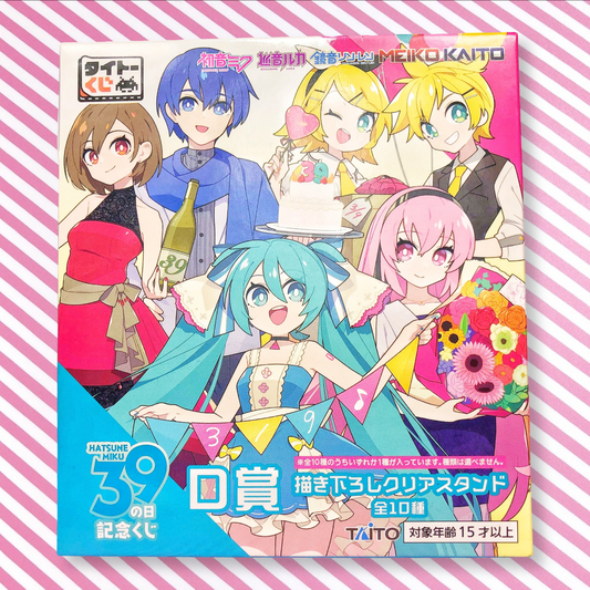Vocaloid 39 Hatsune Miku Acrylic Stand Gacha