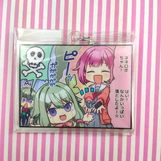 Llavero Acrilico Strap Viñeta Emu Otori Kusanagi Nene Project Sekai Colorful Stage! SEGA Lucky Kuji