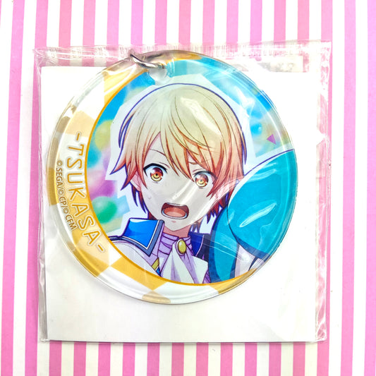 Round Acrylic Keychain Tenma Tsukasa Project Sekai Colorful Stage! ft. Hatsune Miku