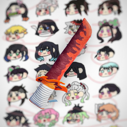 Kyojuro Rengoku Kimetsu No Yaiba Large Sword Plush