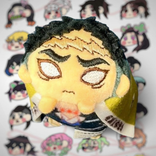 Gyomei Himejima Kimetsu No Yaiba Small Decorative Keychain