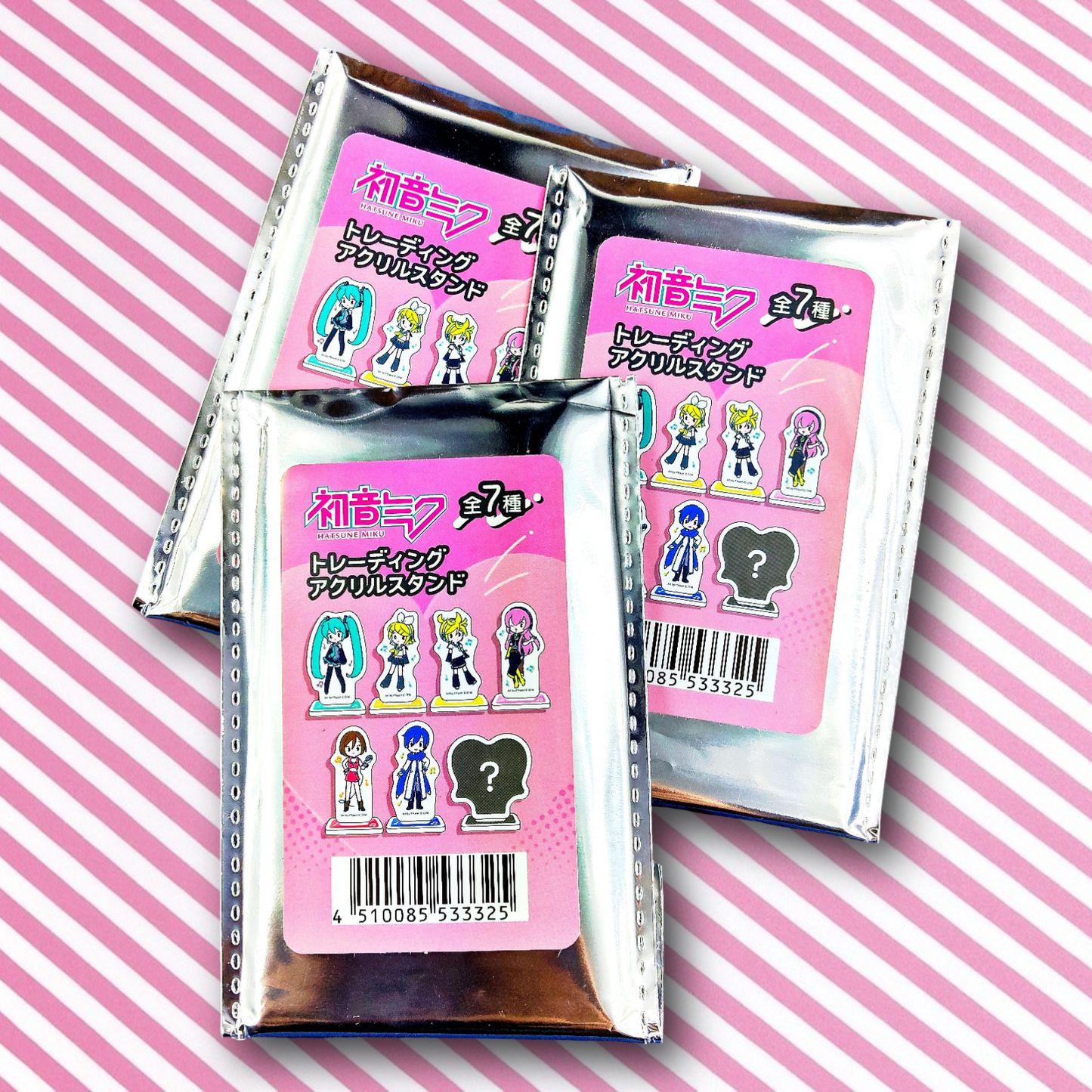 Gachapon Soporte Stand Acrilico Oficial Vocaloid Hatsune Miku Gashapon Caja Misteriosa Regalo Misterioso Aleatorio Gacha