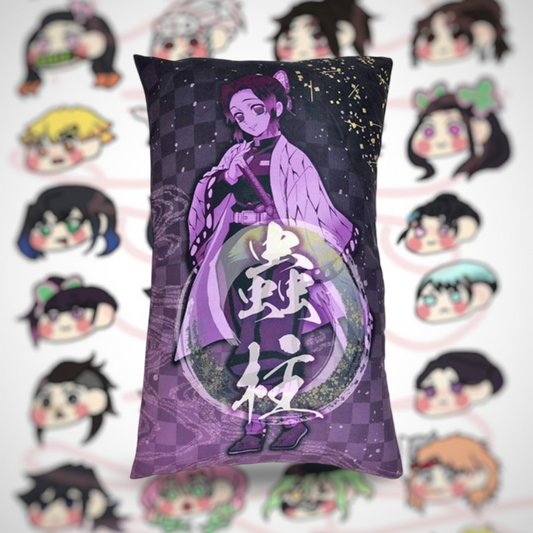 Kimetsu No Yaiba Shinobu Kocho Large Cushion