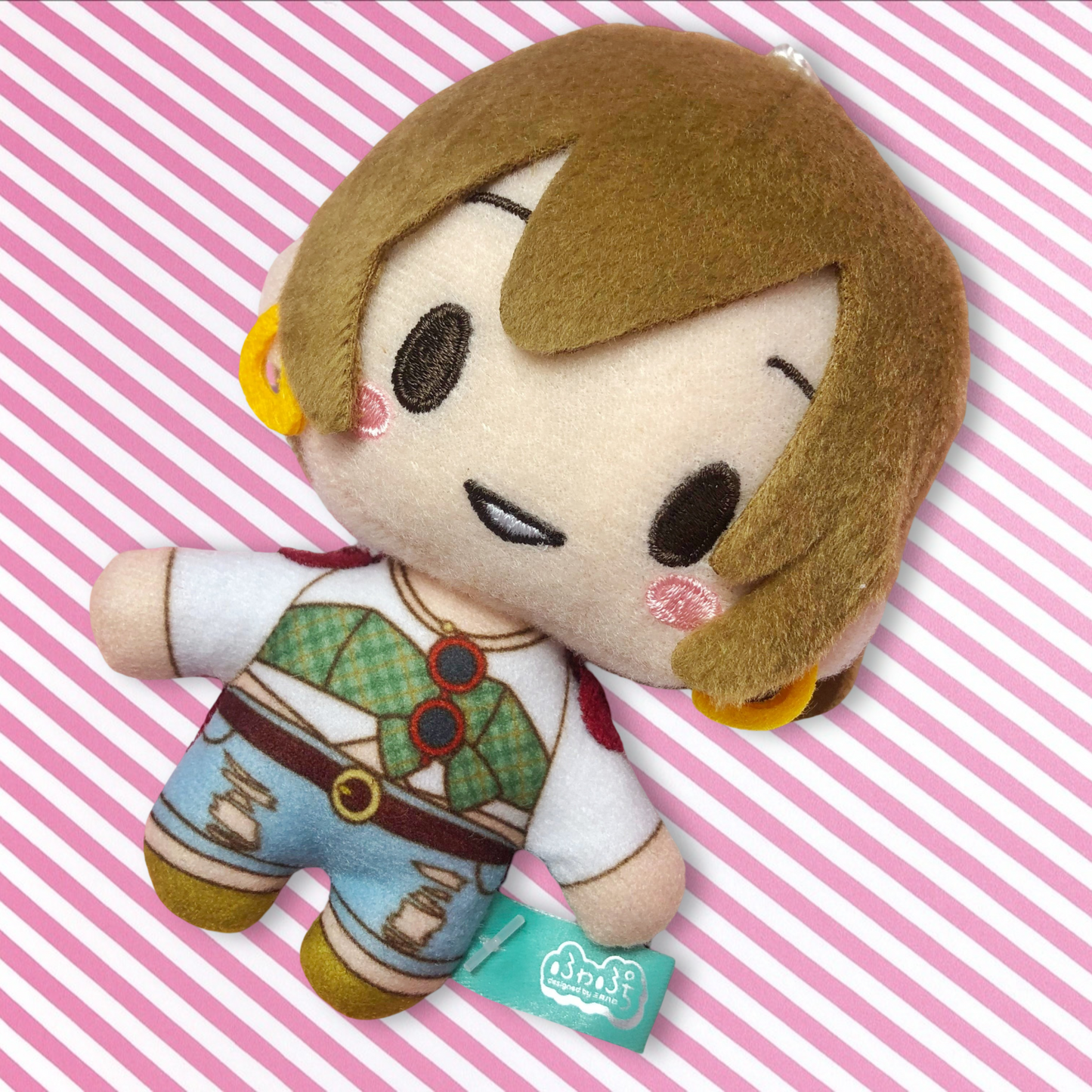 Nui Meiko Keychain Vivid Bad Squad Ver. Fuwa Project Sekai Colorful Stage! ft. Hatsune Miku Plush