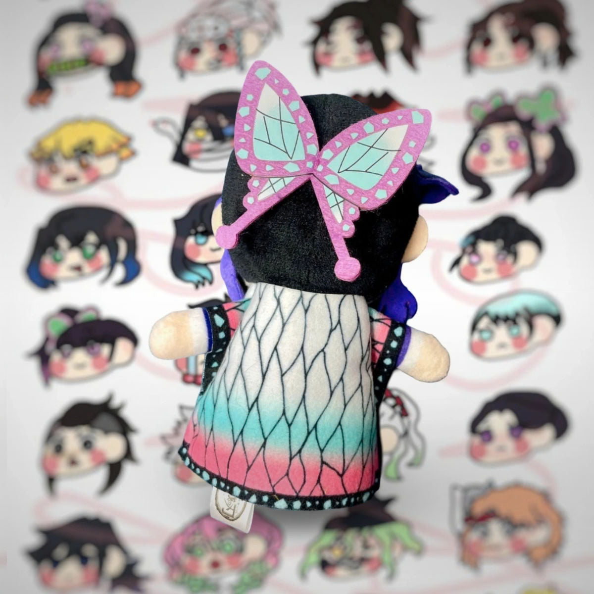 Shinobu Kocho Kimetsu No Yaiba Decorative Keychain