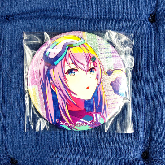 Chapa Brillante Vocaloid Megurine Luka Sparkly Badge B Project Sekai Colorful Stage! feat. Hatsune Miku