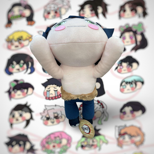 Large Plush Nesoberi Inosuke Hashibira Human Kimetsu No Yaiba