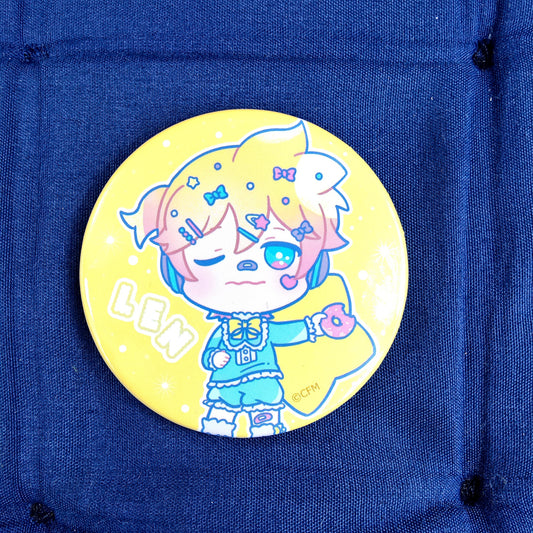 Chapa Vocaloid Kagamine Len Badge Hatsune Miku