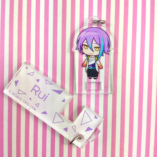 Acrylic Stand Keychain Kamishiro Rui Block Project Sekai Colorful Stage! ft. Hatsune Miku