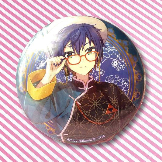 Grand badge Kaito PiaPro Kuji Can Ver1 Hakusai Hatsune Miku Vocaloid