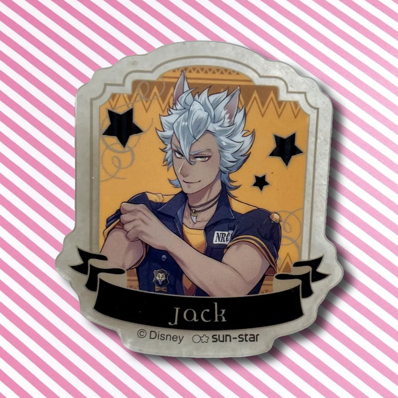 Official Bandai Jack Howl Disney Twisted Wonderland Badge